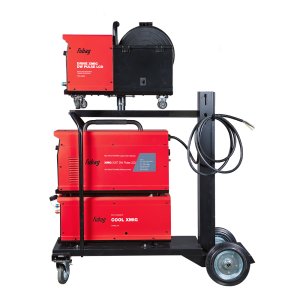 FUBAG Сварочный полуавтомат XMIG 500T DW PULSE  + Подающий механизм DRIVE XMIG DW PULSE  + Горелка FB 550W 3m  + Блок жидкостного охлаждения Cool XMIG  + Шланг-пакет 5 метров 95мм2 14 pol с жидкостным охлаждением + Тележка XM в Ижевске фото