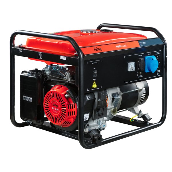 Бензиновый генератор FUBAG PRG 5000 + Комплект колес и ручек для электростанций в ПОДАРОК в Ижевске фото