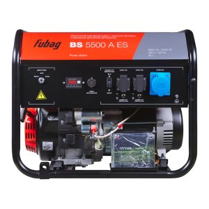 FUBAG Бензиновый генератор с электростартером и коннектором автоматики BS 5500 A ES в Ижевске фото