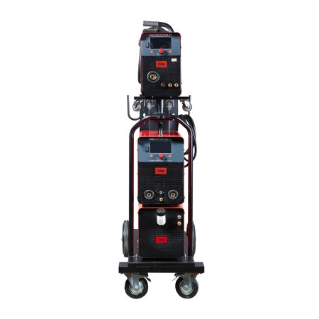Полуавтомат сварочный FUBAG XMIG 500T DW PULSE  + подающий механизм DRIVE XMIG DW PULSE  + горелка FB 550W 3m  + блок жидкостного охлаждения Cool XMIG  + шланг-пакет 5 метров 95 мм2 14 pol с жидкостным охлаждением + тележка XM в Ижевске фото