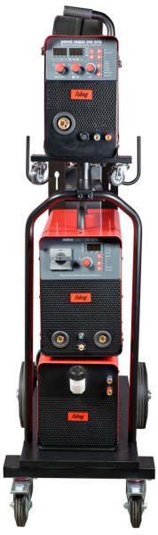 Сварочный полуавтомат INMIG 500T DW SYN + Подающий механизм DRIVE INMIG DW SYN + Шланг-пакет 5 м + Горелка FB 500 3 м + Блок жидкостного охлаждения + Тележка в Ижевске фото