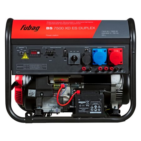 Бензиновый генератор FUBAG BS 7500 XD ES DUPLEX в Ижевске фото