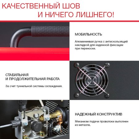 Полуавтомат сварочный FUBAG IRMIG 140 SYN с горелкой 150 А 3 м в комплекте в Ижевске фото