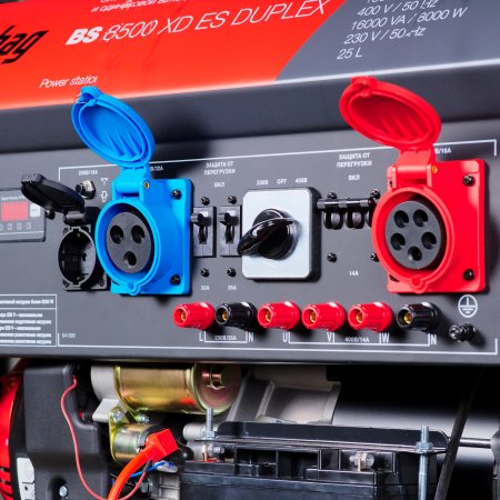 Бензиновый генератор FUBAG BS 8500 XD ES DUPLEX для одно и трехфазного режимов работы в Ижевске фото