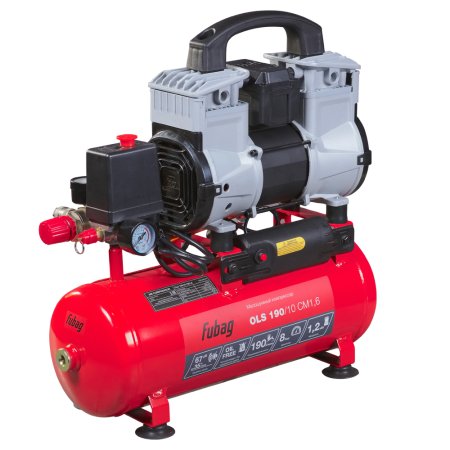 Компрессор воздушный безмасляный малошумный FUBAG OLS 190/10 CM1.6 Компрессор воздушный безмасляный малошумный FUBAG OLS 190/10 CM1.6