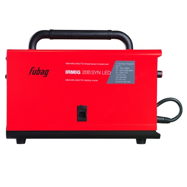 Полуавтомат сварочный инверторный FUBAG IRMIG 200 SYN LED + Маска сварщика Хамелеон FUBAG IR 4-13G M в ПОДАРОК Полуавтомат сварочный инверторный FUBAG IRMIG 200 SYN LED + Маска сварщика Хамелеон FUBAG IR 4-13G M в ПОДАРОК в Ижевске фото