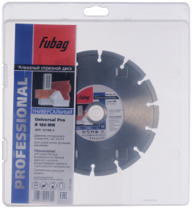 Алмазный отрезной диск FUBAG Универсальный Про (Universal Pro) D180 мм / 22,2 мм в Ижевске фото