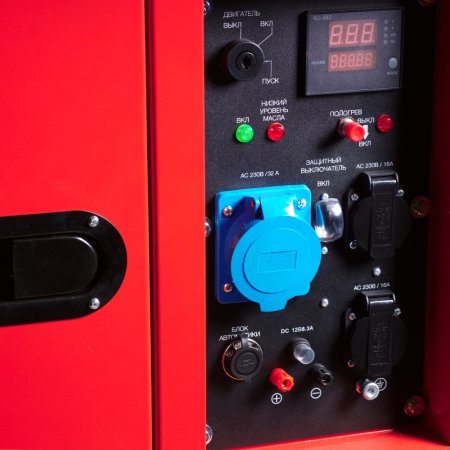 FUBAG Дизельный генератор с электростартером и коннектором автоматики DS 6500 AC ES (кожух) в Ижевске фото