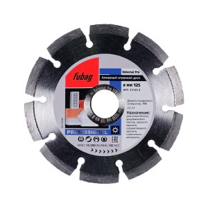 Алмазный отрезной диск FUBAG Universal Pro диам. 125/22.2 в Ижевске фото