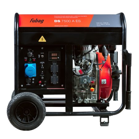 Дизельный генератор FUBAG DS 7500 A ES с электростартером и коннектором автоматики в Ижевске фото