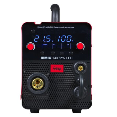 Полуавтомат сварочный инверторный FUBAG IRMIG 140 SYN LED с горелкой 150 А в комплекте в Ижевске фото