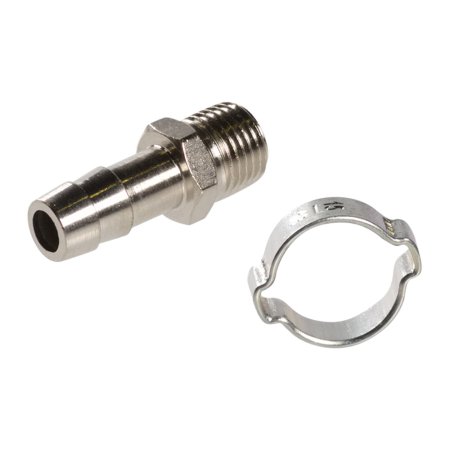 FUBAG Переходник 1/4 дюйма М на елочку 10мм с обжимным кольцом  15Х18мм, блистер 1 шт FUBAG (Фубаг) FUBAG Переходник 1/4 дюйма М на елочку 10мм с обжимным кольцом  15Х18мм, блистер 1 шт в Ижевске фото