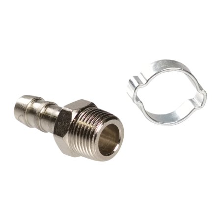 FUBAG Переходник 3/8 дюйма M на елочку 10мм с обжимным кольцом 15Х18мм FUBAG (Фубаг) FUBAG Переходник 3/8 дюйма M на елочку 10мм с обжимным кольцом 15Х18мм в Ижевске фото