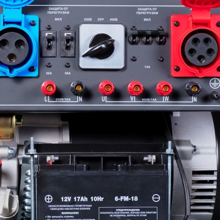 Бензиновый генератор FUBAG BS 8500 XD ES DUPLEX для одно и трехфазного режимов работы в Ижевске фото