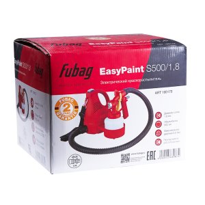 FUBAG Электрический краскораспылитель EasyPaint S500/1.8 с верхним бачком в Ижевске фото