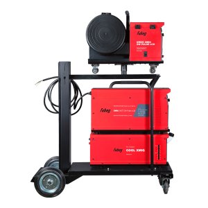 FUBAG Сварочный полуавтомат XMIG 500T DW PULSE  + Подающий механизм DRIVE XMIG DW PULSE  + Горелка FB 550W 3m  + Блок жидкостного охлаждения Cool XMIG  + Шланг-пакет 5 метров 95мм2 14 pol с жидкостным охлаждением + Тележка XM в Ижевске фото