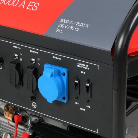 Бензиновый генератор FUBAG BS 9000 A ES с электростартером и коннектором автоматики в Ижевске фото