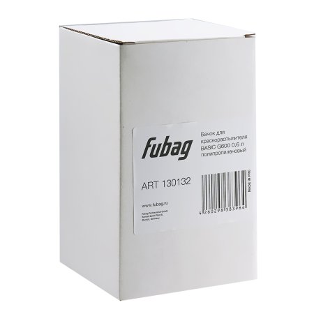 FUBAG Бачок для краскораспылителя BASIC G600, 0.6л полипропиленовый в Ижевске фото